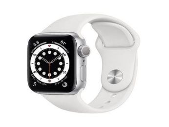 Apple Watch SE  40mm Silver Aluminum Case with Sport Band