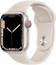 Apple Watch Series 7 41mm GPS Aluminum Case with Clover Sport Band Starlight