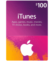 Apple iTune  Gift Card 100$