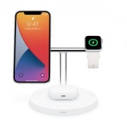 Belkin BOOST CHARGE PRO 3in1 Wireless Charger with MagSafe White