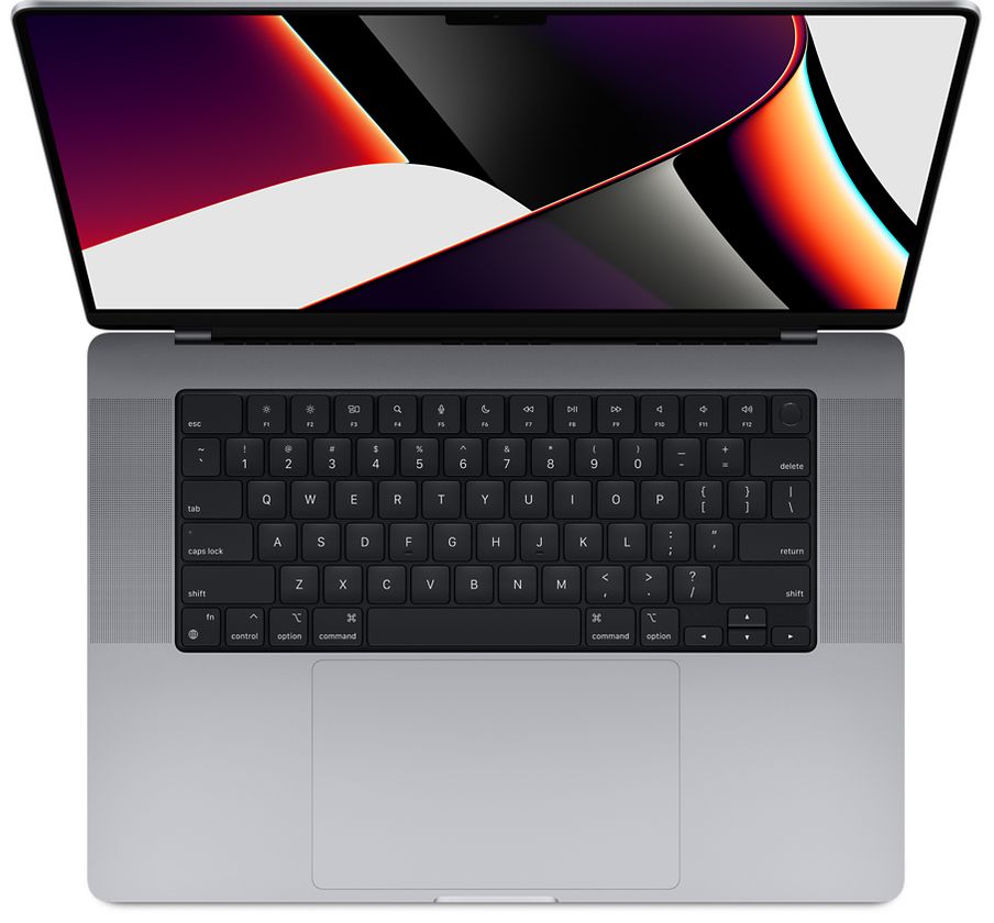 Apple Macbook Pro 16 inches  M1 Pro Chip 16GB Ram 1TB SSD Silver MK1F3