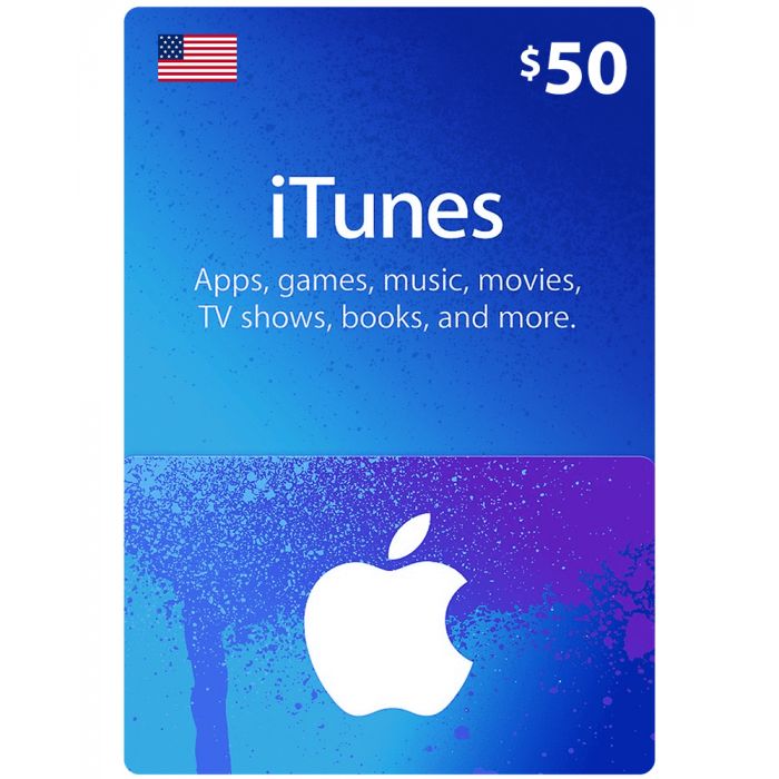 Apple iTune  Gift Card 50$